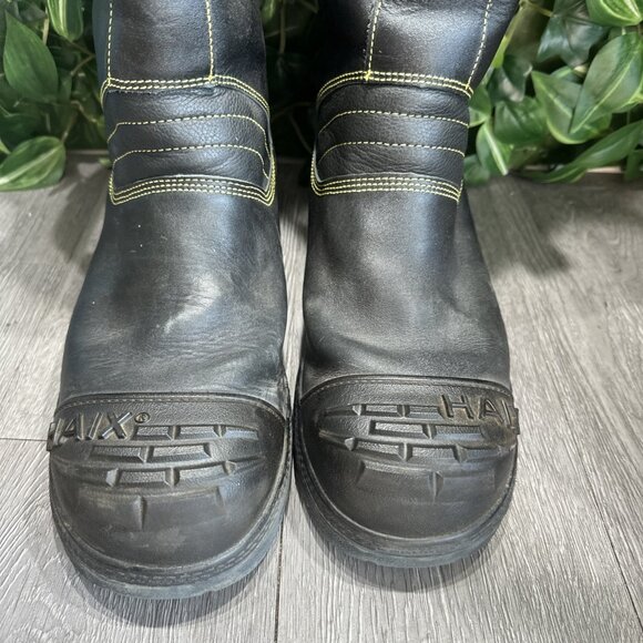 HIAX Fire Hunter Xtreme leather Structural Firefighting Fire Boots Size 11.5 M main image 7